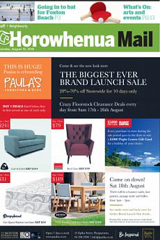 Horowhenua Mail - August 16th 2018