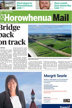 Horowhenua Mail - September 27th 2018