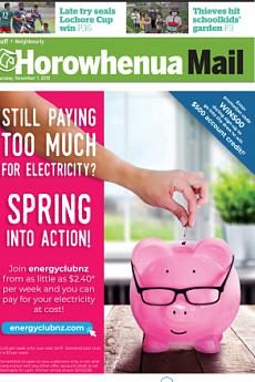 Horowhenua Mail - November 1st 2018