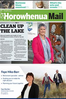 Horowhenua Mail - April 25th 2019