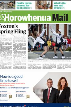 Horowhenua Mail - October 31st 2019