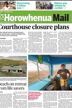 Horowhenua Mail - November 14th 2019