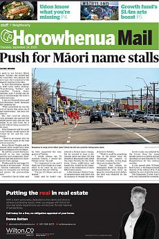 Horowhenua Mail - September 24th 2020