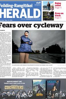 Feilding Rangitikei Herald - May 31st 2018