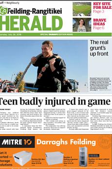 Feilding Rangitikei Herald - July 26th 2018