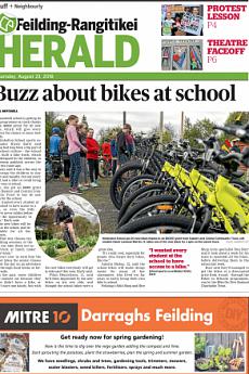 Feilding Rangitikei Herald - August 23rd 2018