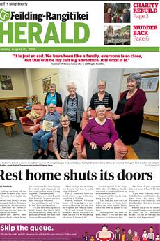 Feilding Rangitikei Herald - August 30th 2018