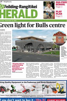 Feilding Rangitikei Herald - September 13th 2018