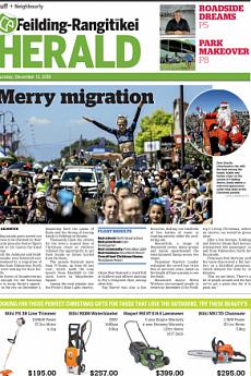 Feilding Rangitikei Herald - December 13th 2018