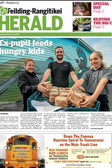 Feilding Rangitikei Herald - March 5th 2020