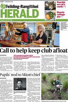 Feilding Rangitikei Herald - July 16th 2020