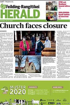 Feilding Rangitikei Herald - July 23rd 2020