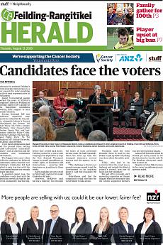 Feilding Rangitikei Herald - August 13th 2020