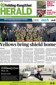 Feilding Rangitikei Herald - August 20th 2020