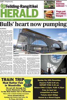 Feilding Rangitikei Herald - October 1st 2020