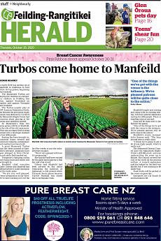 Feilding Rangitikei Herald - October 29th 2020