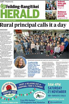 Feilding Rangitikei Herald - November 19th 2020