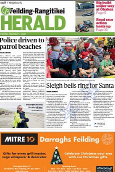 Feilding Rangitikei Herald - December 17th 2020