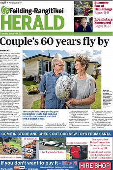 Feilding Rangitikei Herald - January 14th 2021